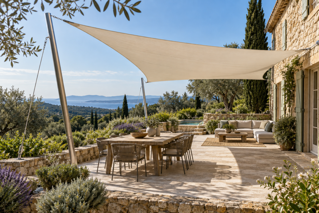 voile d’ombrage nautique en provence 2